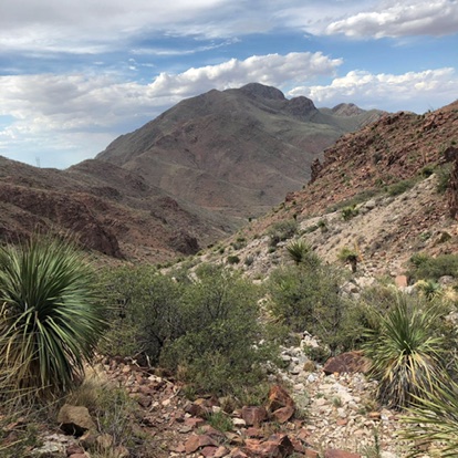 Franklin Mountains in El Paso, TX