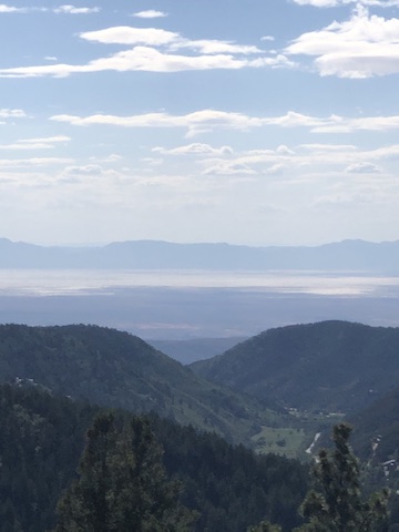 View from the mountains in Cloudcroft, NM